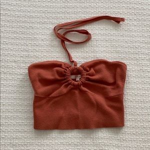 Lottie Moss crop top